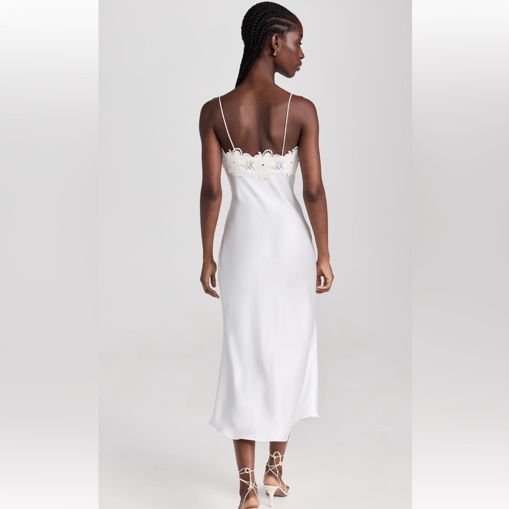 Ramy Brook White Embellished Bridal Gown - Picture 2 of 4